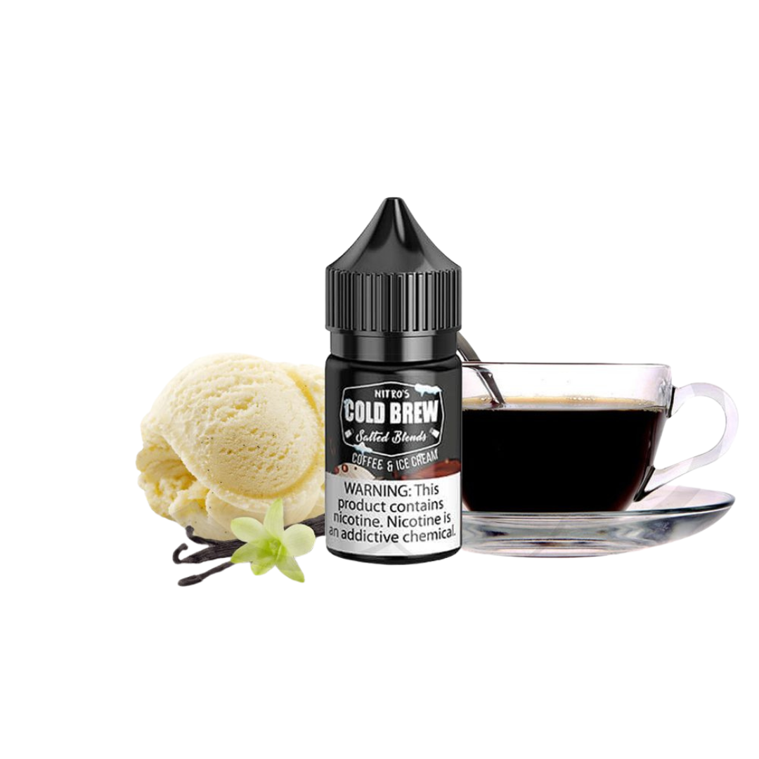NicSalt Nitro’s Cold Brew Coffee – Coffee & Ice Cream 25mg 30ml