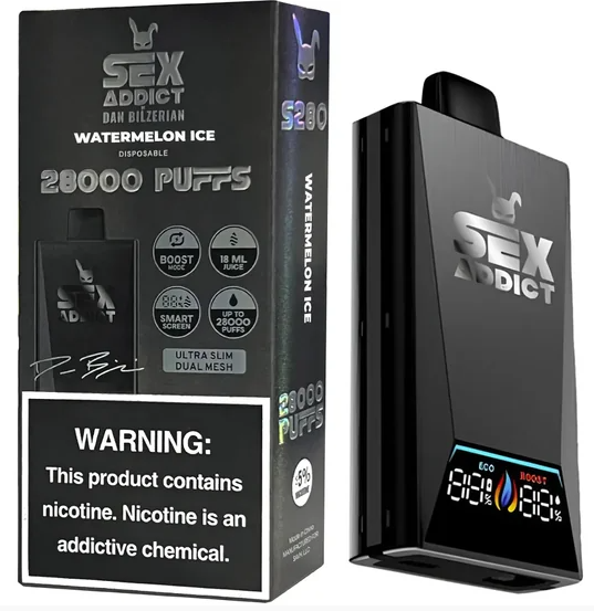 Sex Addict S280 – By Dan Bilzerian – 28.000 Puffs – Watermelon Ice