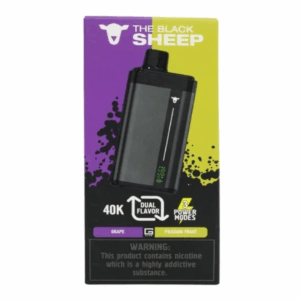 The Black Sheep – Dual Tank 40K – Grape + Passion Fruit