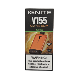 Ignite V155 Ultra Slim Orange – 15.500 Puffs – Menthol
