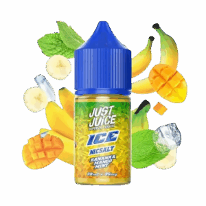 NicSalt Just Juice – Banana & Mango Mint Ice 35mg 30ml