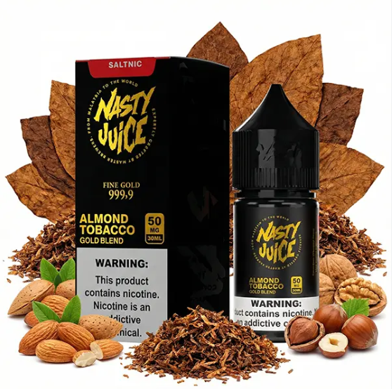 NicSalt Nasty Juice – Gold Blend – Almond Tobacco 35mg 30ml