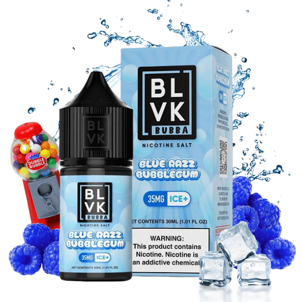 NicSalt Blvk Bubba – Blue Razz Bubblegum Ice 35mg 30ml