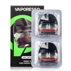 Cartucho De Reposição Vaporesso Zero S – Mesh 1.0 – Caixa c/ 2 Unidades