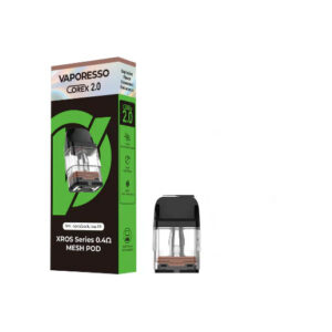 Cartucho De Reposição Vaporesso Xros 3ML – Mesh 0,4 – Caixa c/ 4 Unidades