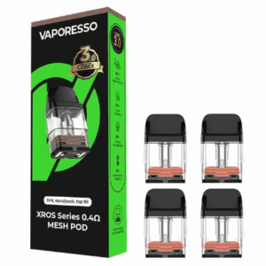 Coil Vaporesso Xros 3ML (Corex 3.0) – Mesh 0,4 – Caixa c/ 4 Unidades