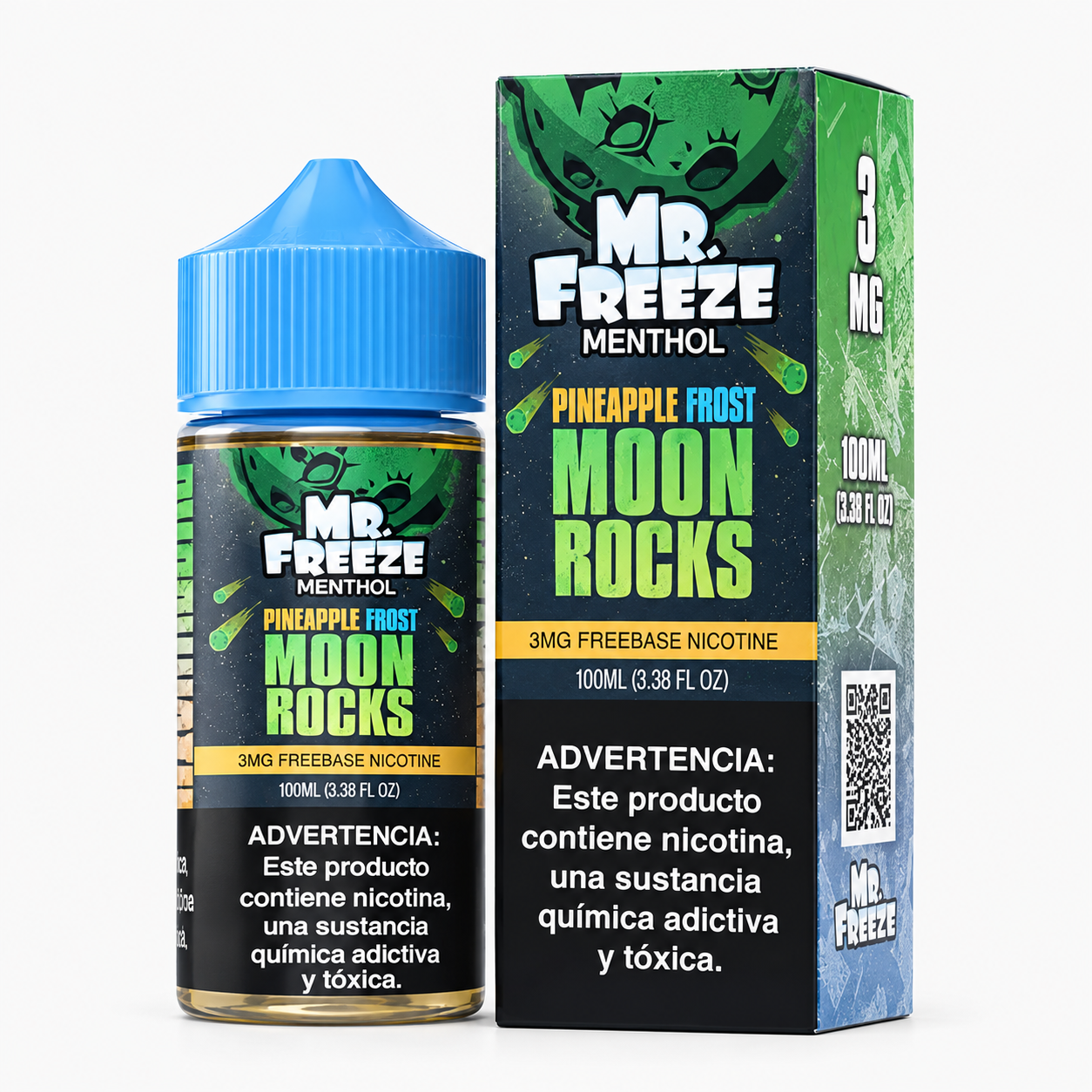 Liquido Mr Freeze Moon Rocks – Pineapple Frost 3mg 100ml