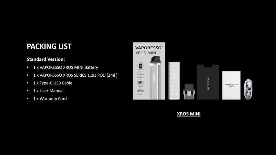 Vaporesso Xros Mini – Black - Imagem 5