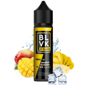 Liquido BLVK Yellow – Mango Banana Ice 3mg 60ml