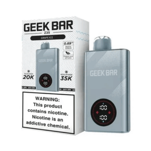 Geek Bar Z35 – 35000 Puffs – Grape Ice