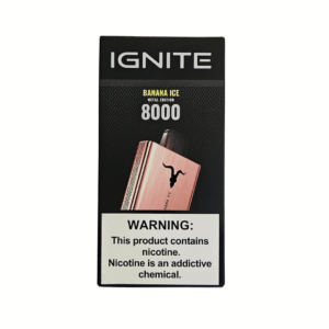 Ignite V80 Rose – 8000 Puffs – Banana Ice