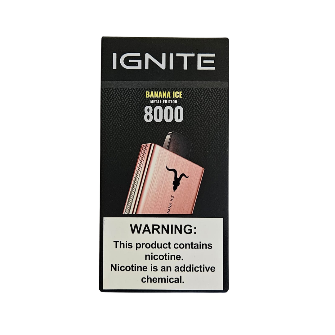 Ignite V80 Rose – 8000 Puffs – Banana Ice