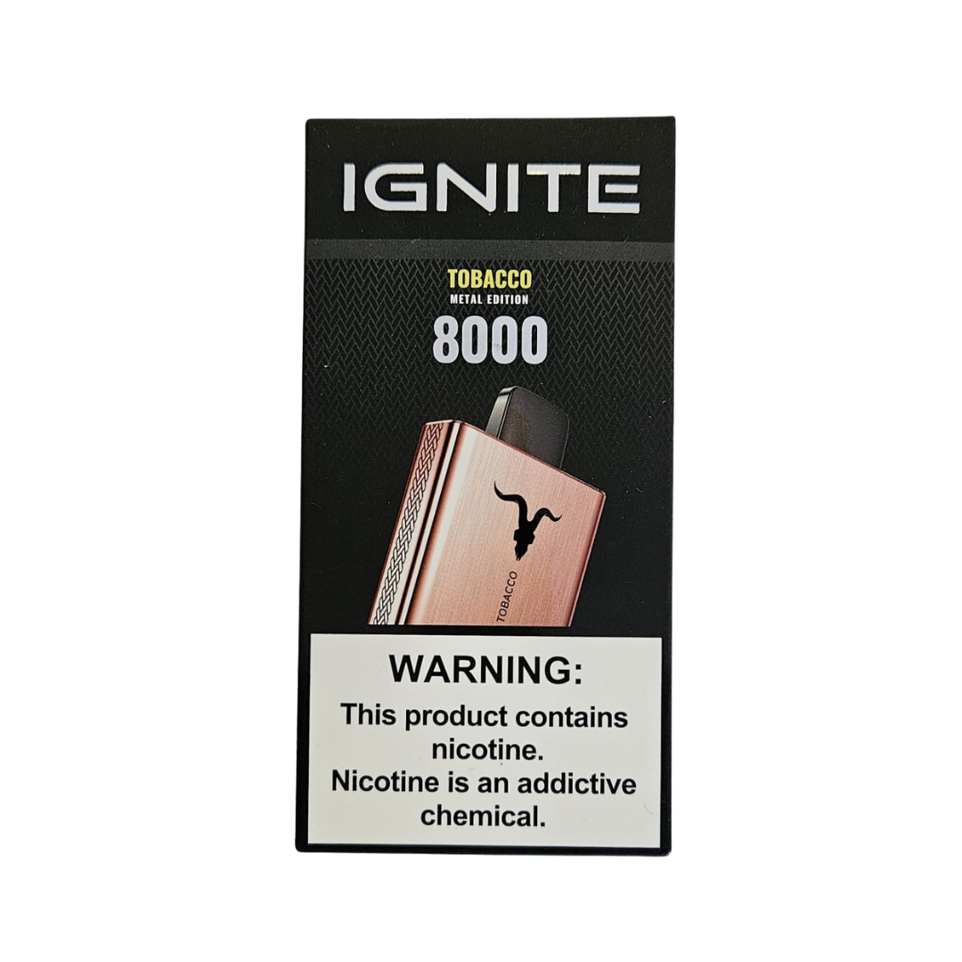 Ignite V80 Rose – 8000 Puffs – Tobacco