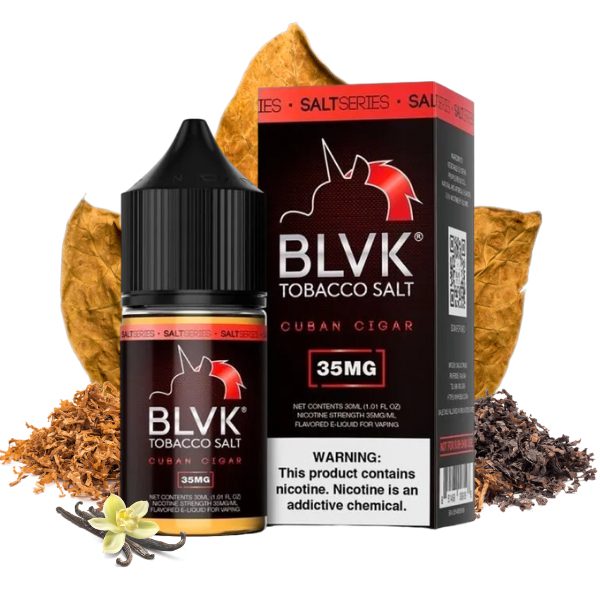 NicSalt Blvk Tobacco Salt – Cuban Cigar 35mg 30ml