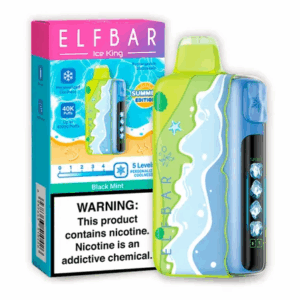 Elf Bar Ice King Summer – 40.000 Puffs – Black Mint