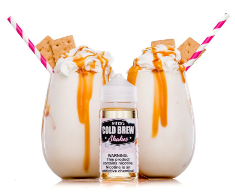 Liquido Nitro’s Cold Brew Shakes – Salted Caramel 3mg 100ml