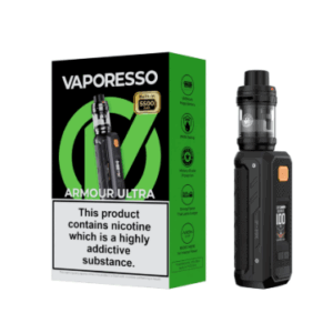 Vaporesso Armour Ultra Kit – Obsidian Black (iTank T) – 100W