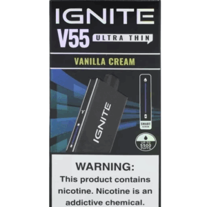 Ignite V55 Ultra Thin – 5500 Puffs – Vanilla Cream