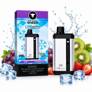 The Black Sheep Ice Master – Dual Tank 40K – Grape + Strawberry Kiwi
