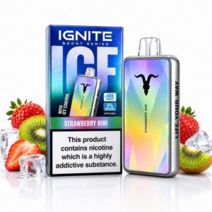 Ignite V400 Ultra Slim – 40000 Puffs – Strawberry Kiwi Ice