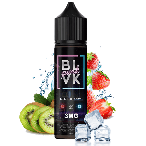 Líquido Blvk Pink – Strawberry Kiwi Ice 3mg 60ml