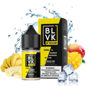 NicSalt Blvk Yellow – Mango Banana Ice 35mg 30ml