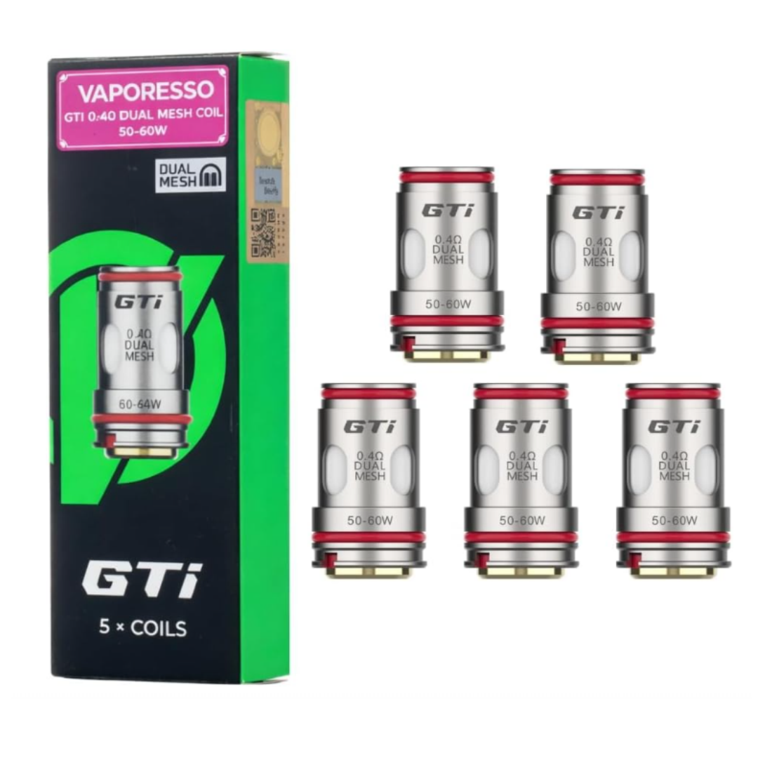 Coil GTI – Mesh 0.4 (Dual Mesh) – Caixa c/ 5 Unidades