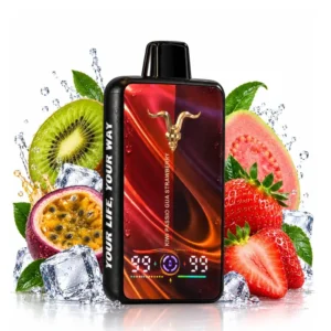 Ignite V400 Mix Boost Series 40k – Kiwi Passion Guava Ice + Strawberry Ice
