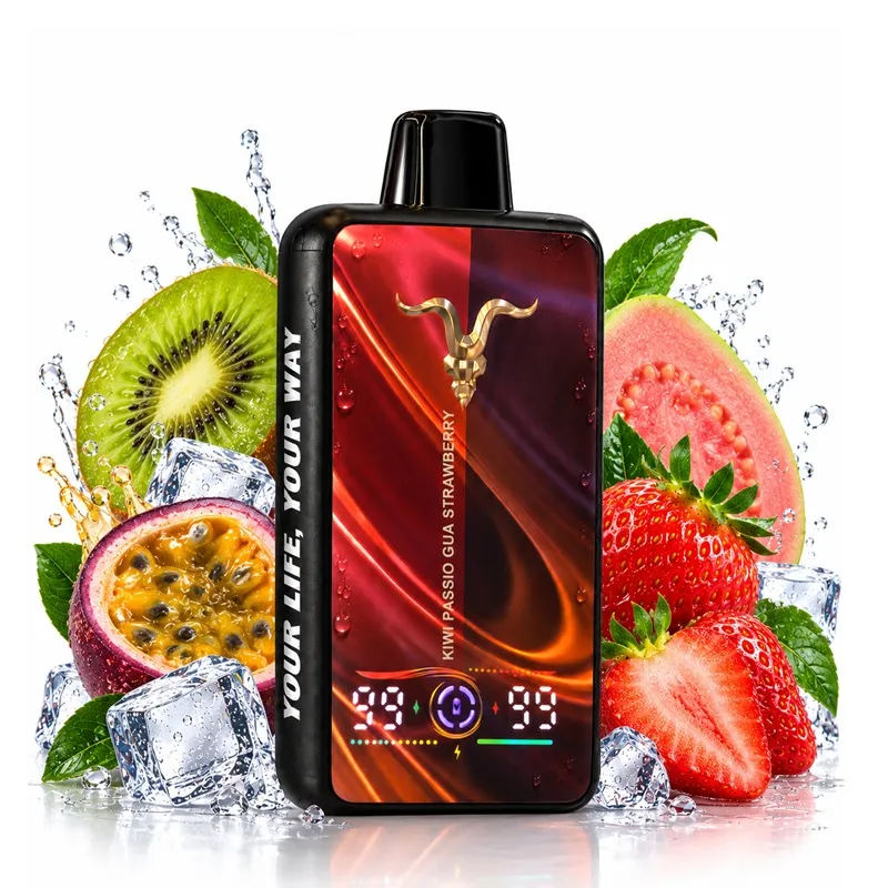 Ignite V400 Mix Boost Series 40k – Kiwi Passion Guava Ice + Strawberry Ice