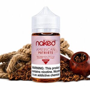 Liquido Naked 100 Tobacco – American Patriots 3mg 60ml