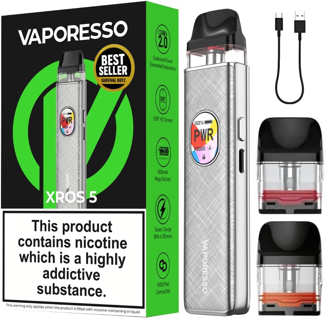 Vaporesso Xros 5 – Grey Silk