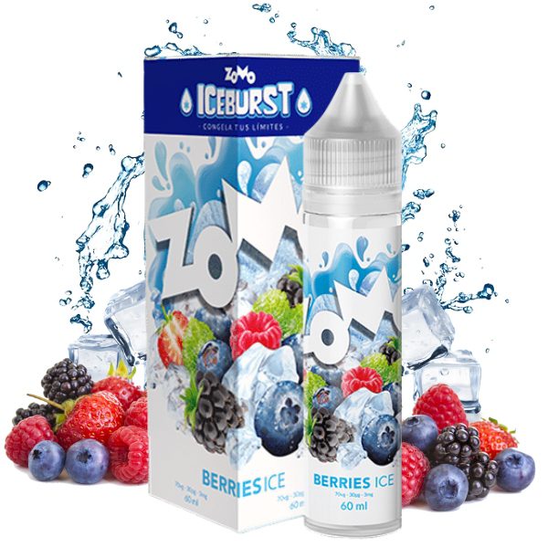 Liquido Zomo Iceburst – Berries Ice 3mg 60ml